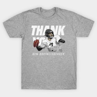 Ben Roethlisberger Pittsburgh Thank You T-Shirt